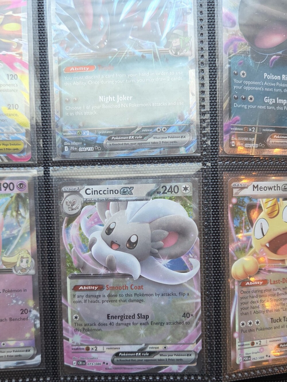 Pokémon EX Card Set Holo TCG Journey Together, Chaos Rising, and Perfect Order - Picture 8 of 10